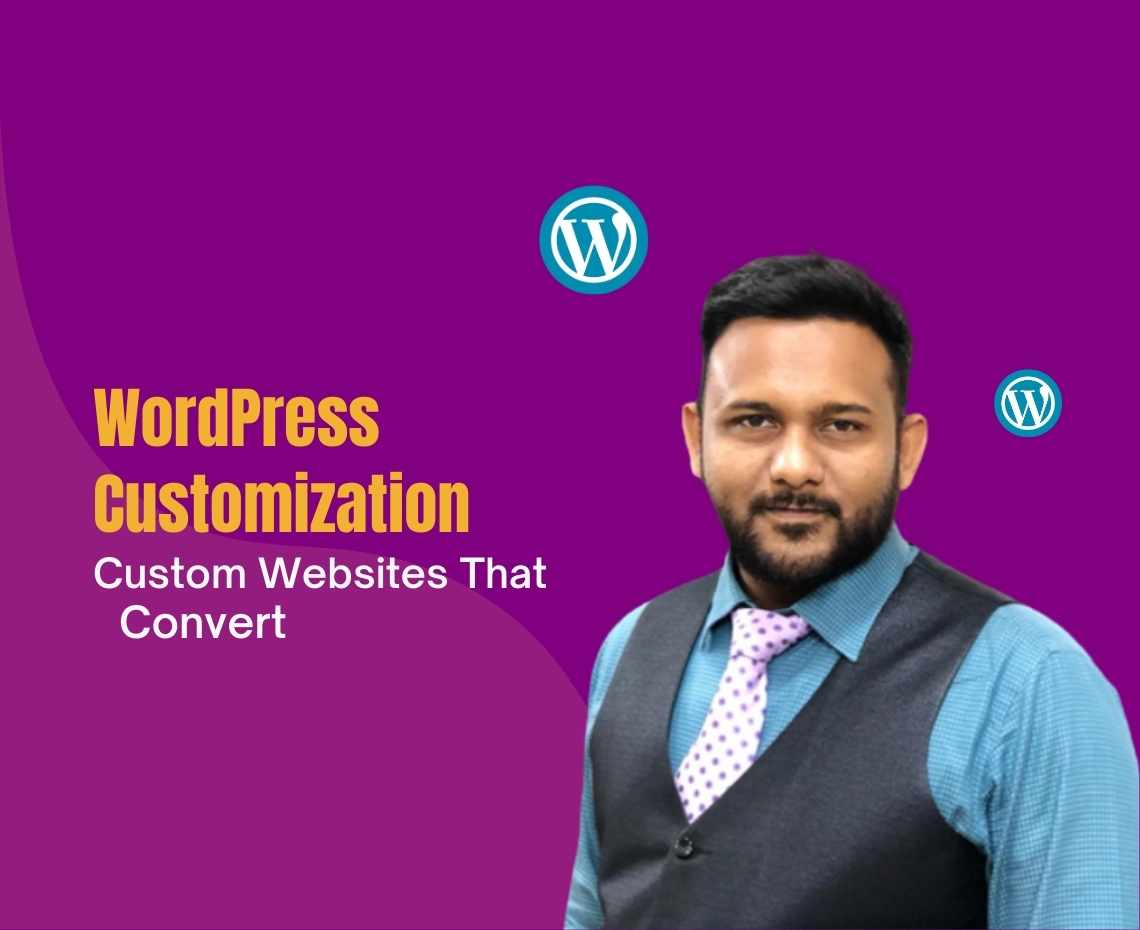 Home wordpress website customization